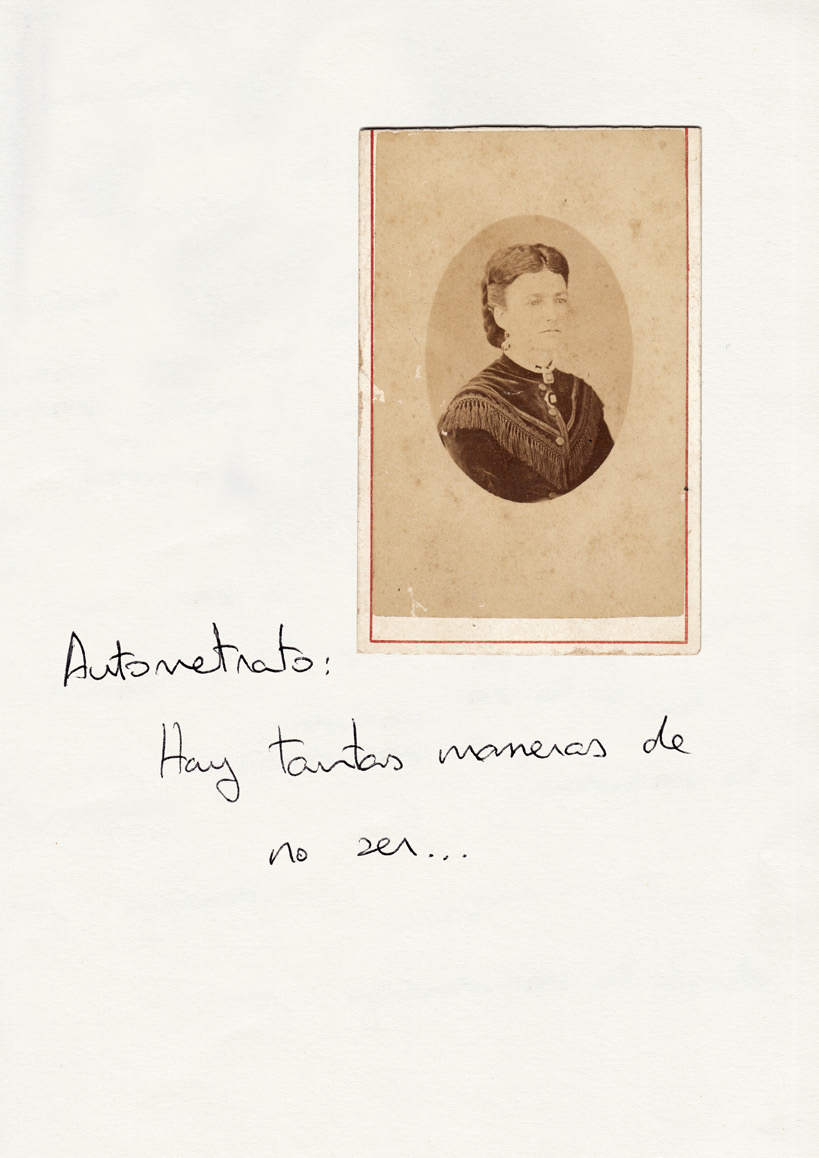 Autoretrato: Hay tantas maneras de no ser...