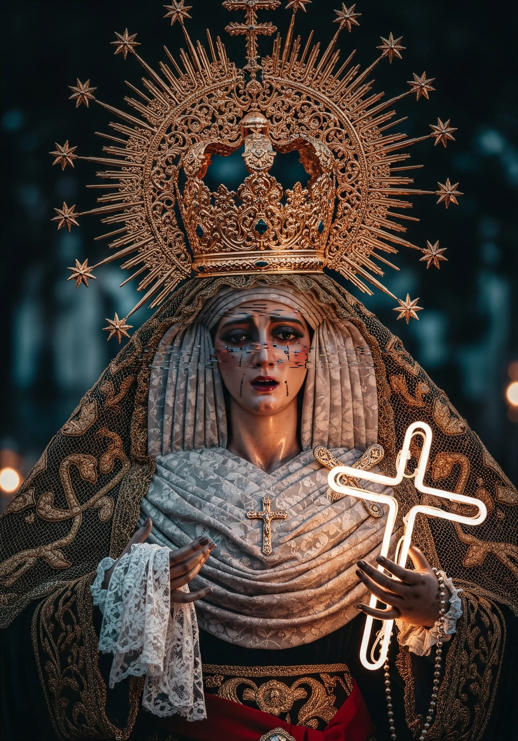 Virgen neon