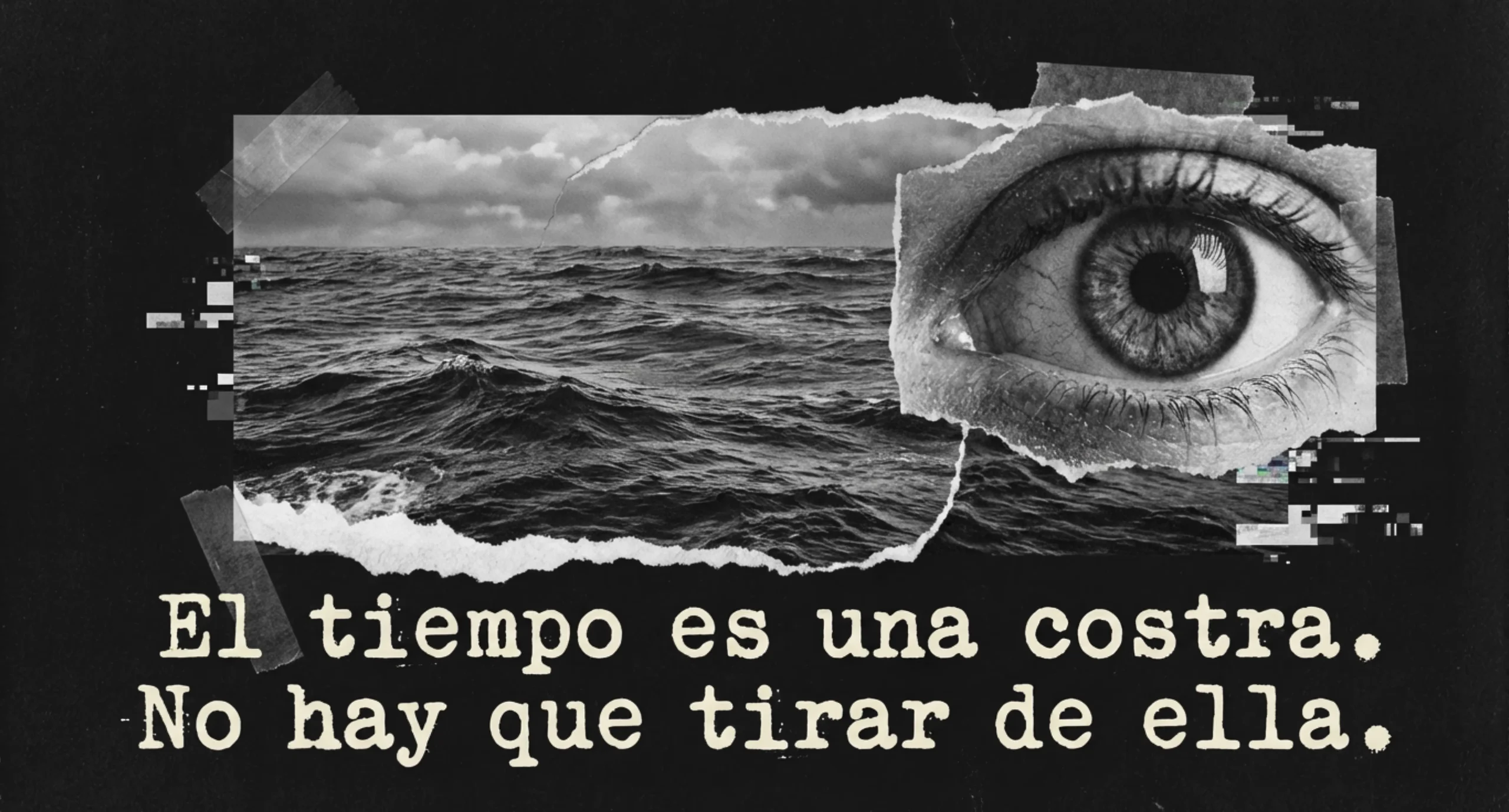 El tiempo es una costra