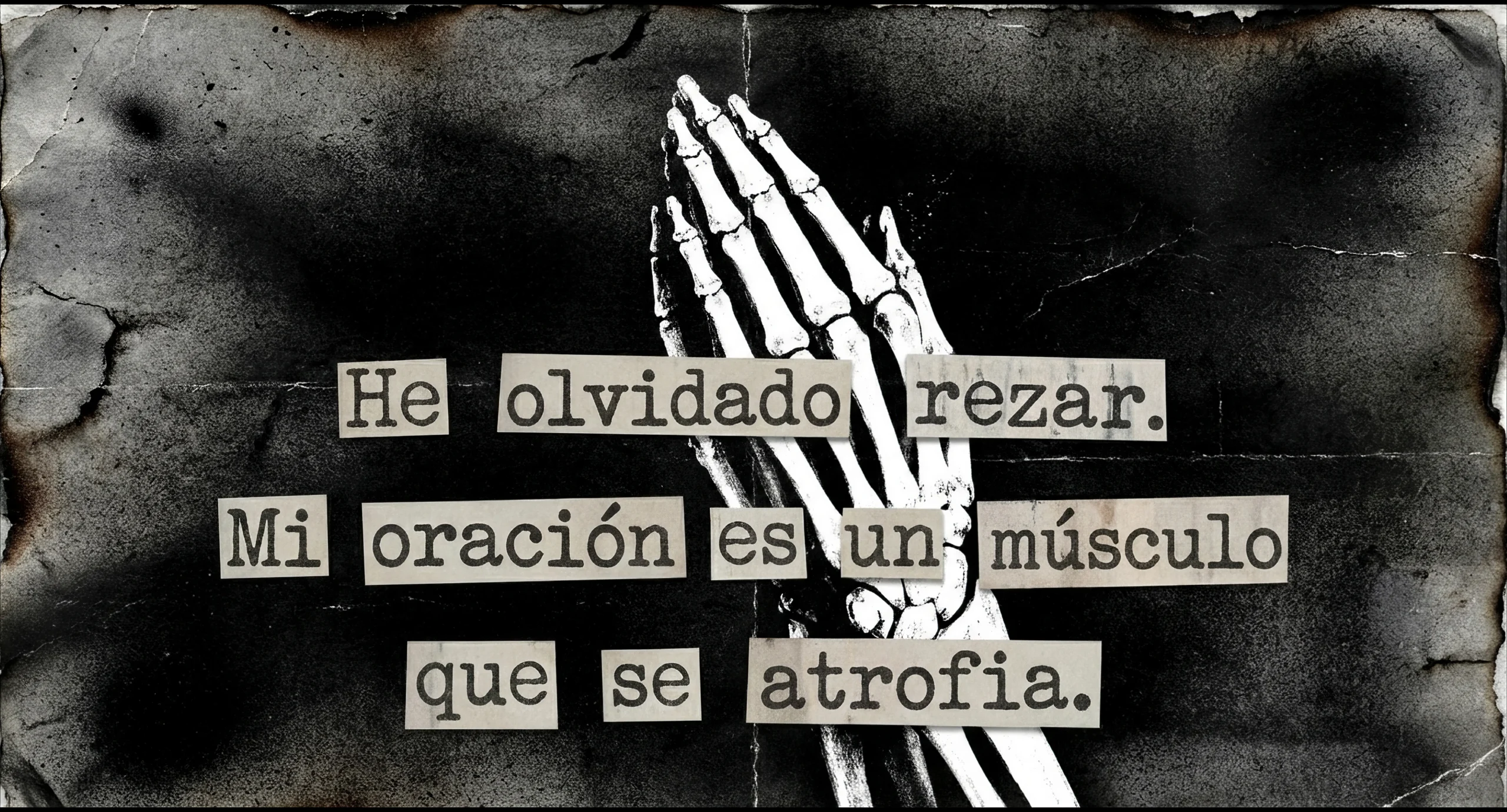 He olvidado rezar