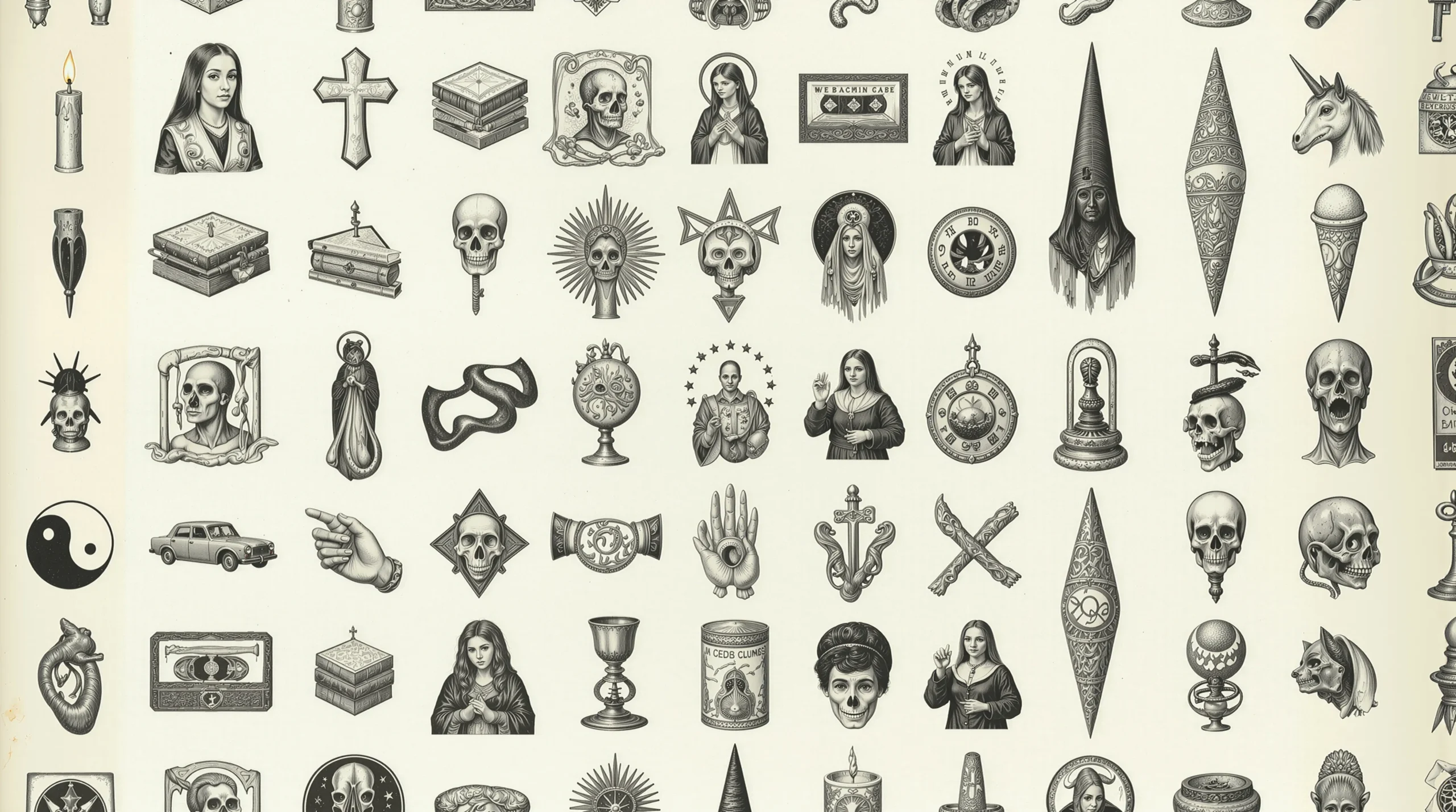 Neo post icons collage